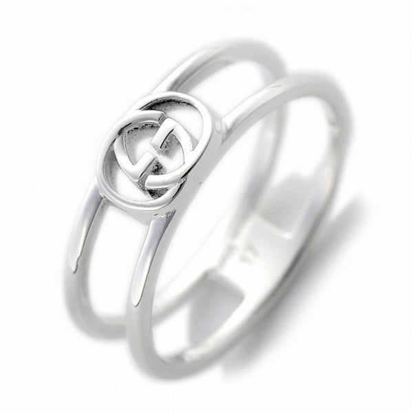 グッチ GUCCI インターロッキングG レディース メンズ リング指輪 13号 298036 J8400 8106 13 シルバー